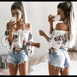 Floral Crop Top